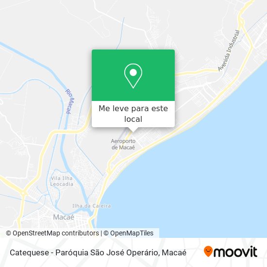 Catequese - Paróquia São José Operário mapa