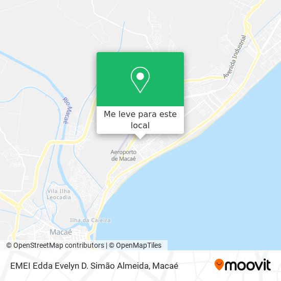 EMEI Edda Evelyn D. Simão Almeida mapa