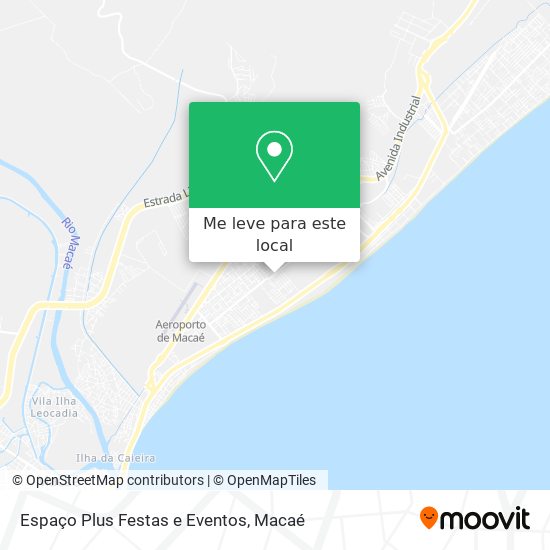 Espaço Plus Festas e Eventos mapa