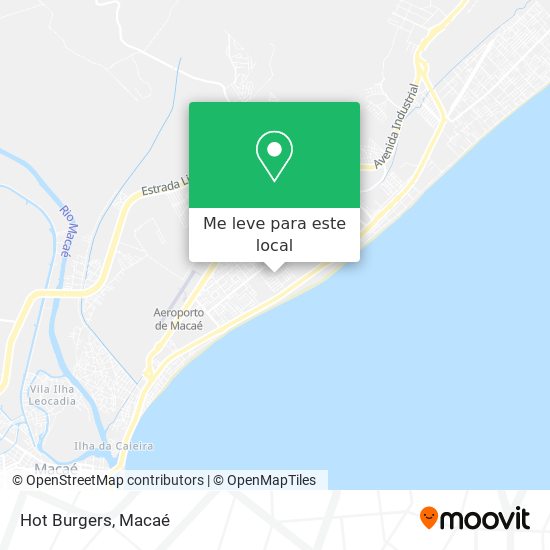 Hot Burgers mapa