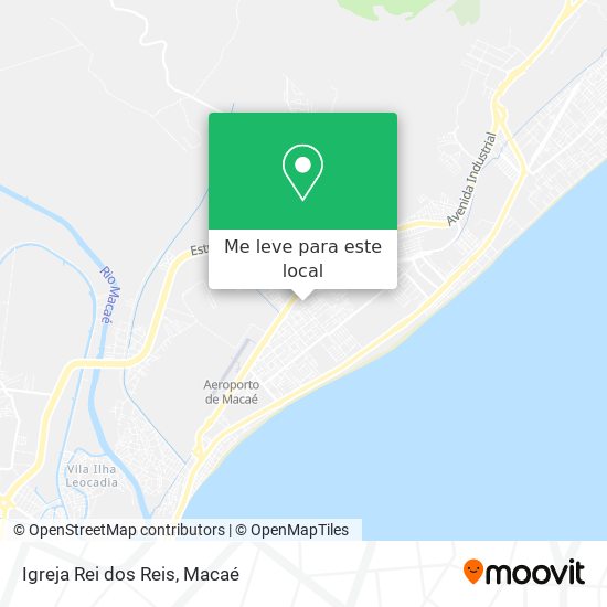 Igreja Rei dos Reis mapa