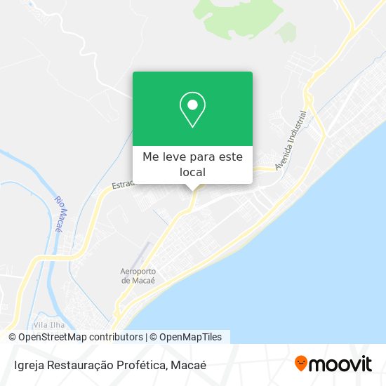 Igreja Restauração Profética mapa