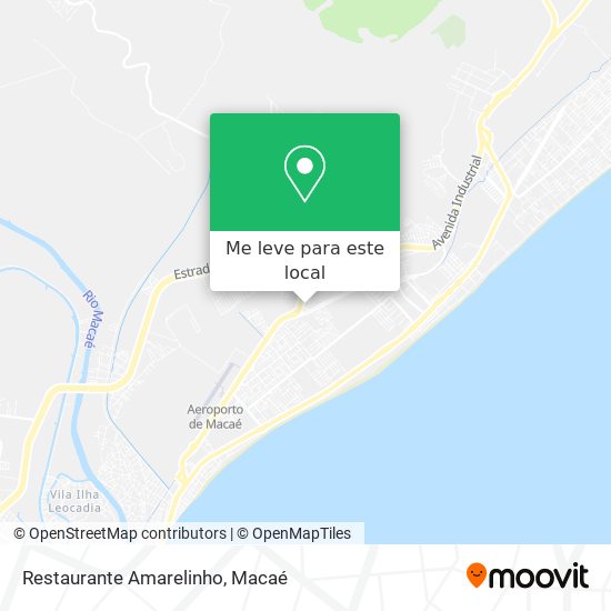 Restaurante Amarelinho mapa