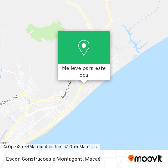 Escon Construcoes e Montagens mapa