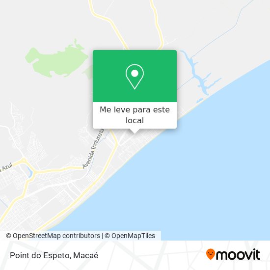 Point do Espeto mapa