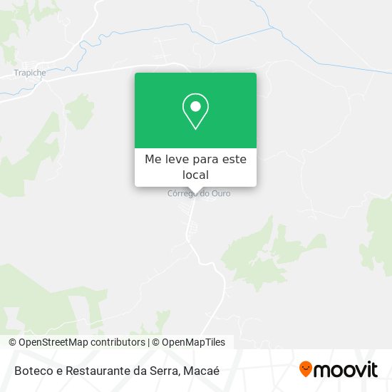 Boteco e Restaurante da Serra mapa