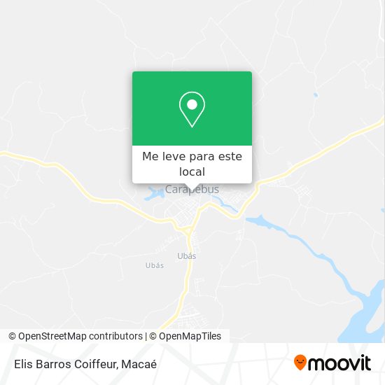 Elis Barros Coiffeur mapa