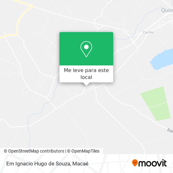Em Ignacio Hugo de Souza mapa