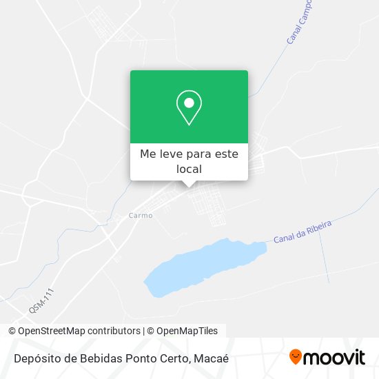 Depósito de Bebidas Ponto Certo mapa