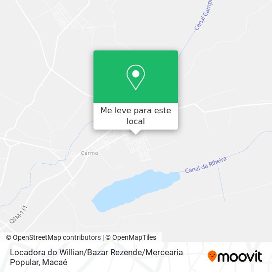 Locadora do Willian / Bazar Rezende / Mercearia Popular mapa