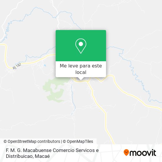 F. M. G. Macabuense Comercio Servicos e Distribuicao mapa