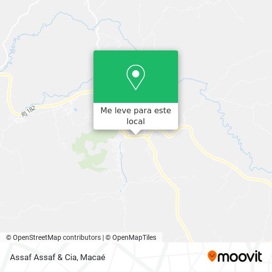 Assaf Assaf & Cia mapa