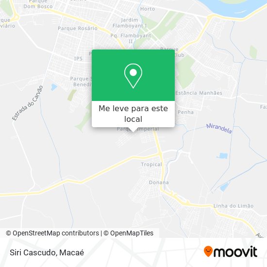Siri Cascudo mapa