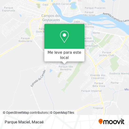 Parque Maciel mapa