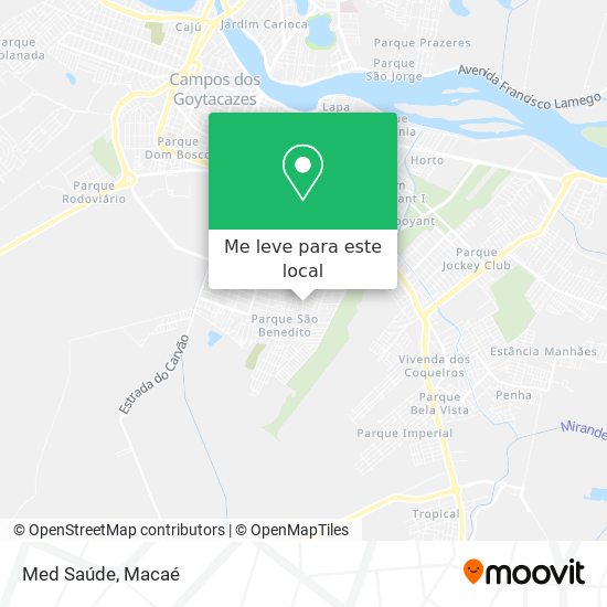 Med Saúde mapa