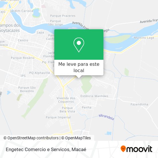 Engetec Comercio e Servicos mapa