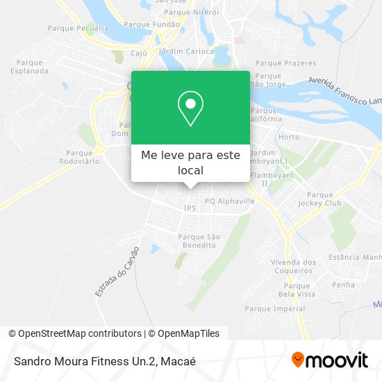 Sandro Moura Fitness Un.2 mapa