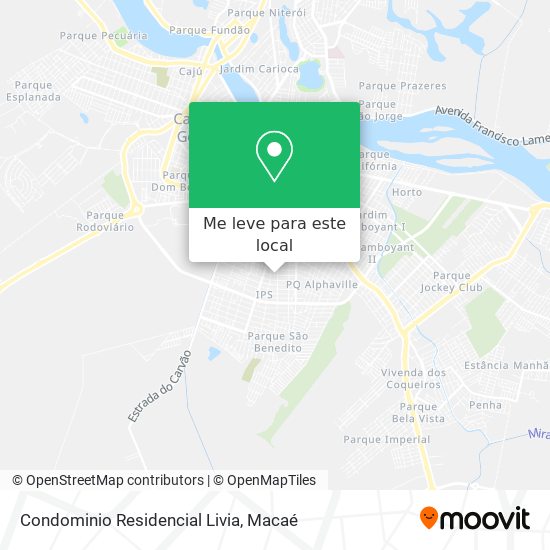 Condominio Residencial Livia mapa