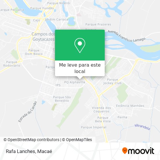 Rafa Lanches mapa