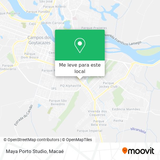 Maya Porto Studio mapa