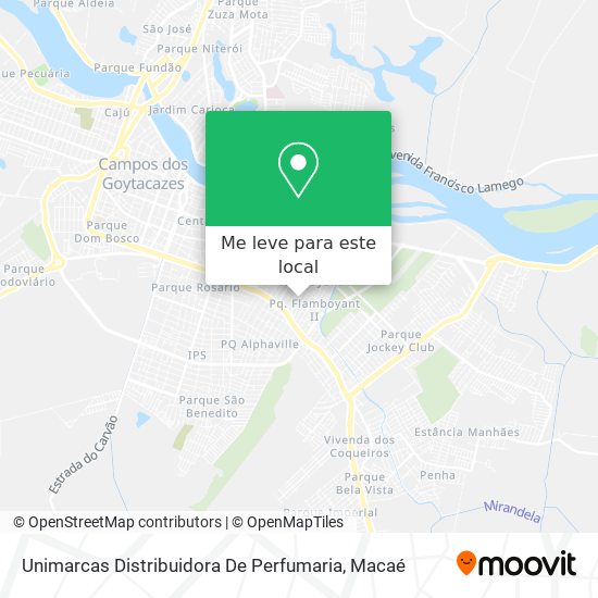 Unimarcas Distribuidora De Perfumaria mapa