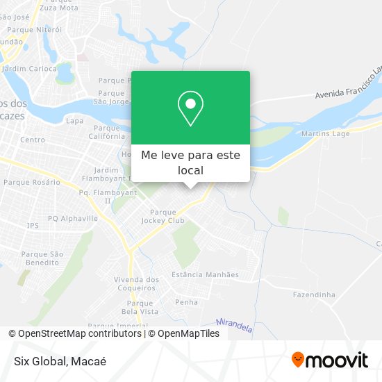 Six Global mapa