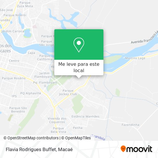 Flavia Rodrigues Buffet mapa