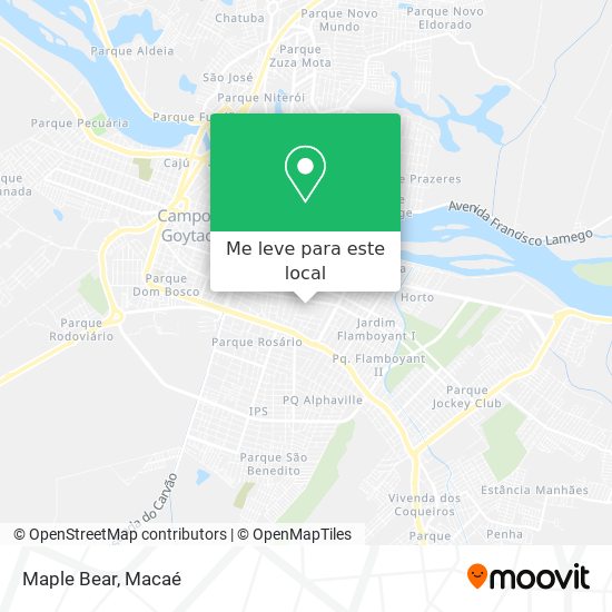 Maple Bear mapa