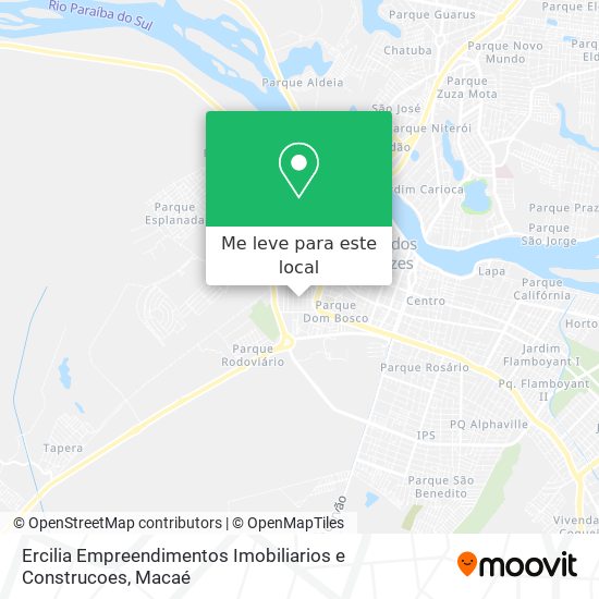 Ercilia Empreendimentos Imobiliarios e Construcoes mapa