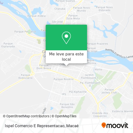 Ispel Comercio E Representacao mapa