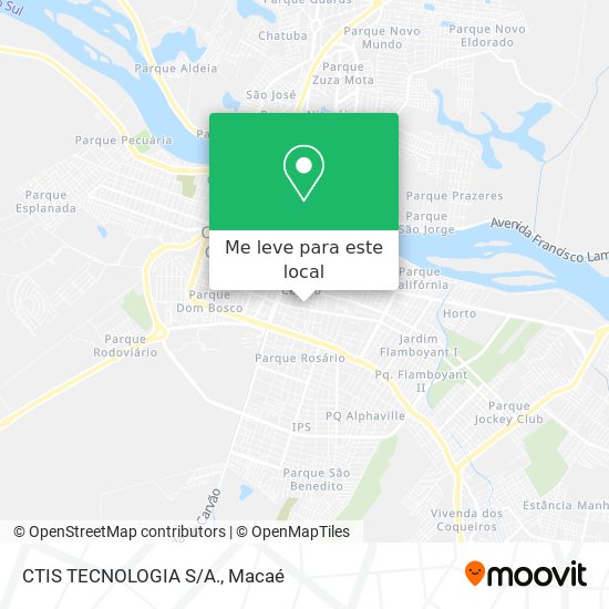 CTIS TECNOLOGIA S/A. mapa