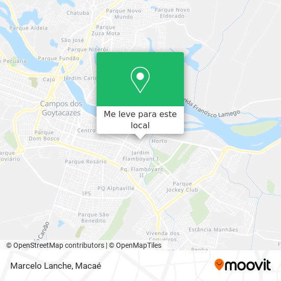 Marcelo Lanche mapa