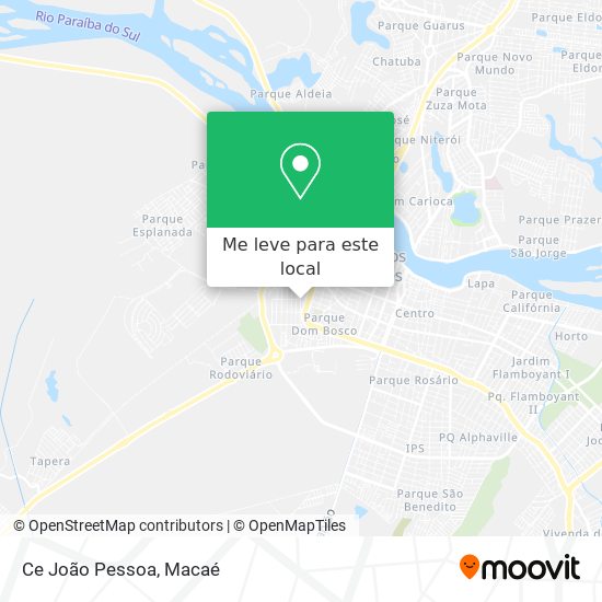 Ce João Pessoa mapa