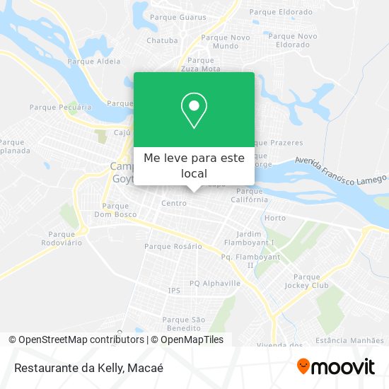 Restaurante da Kelly mapa