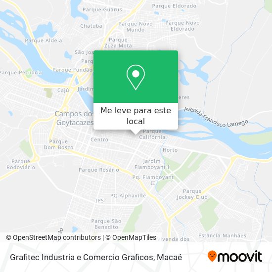 Grafitec Industria e Comercio Graficos mapa