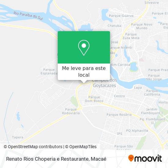 Renato Rios Choperia e Restaurante mapa