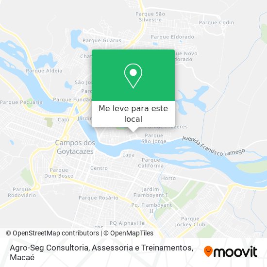Agro-Seg Consultoria, Assessoria e Treinamentos mapa