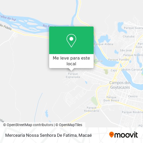 Mercearia Nossa Senhora De Fatima mapa