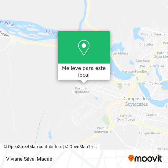 Viviane Silva mapa