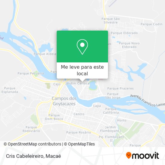 Cris Cabeleireiro mapa