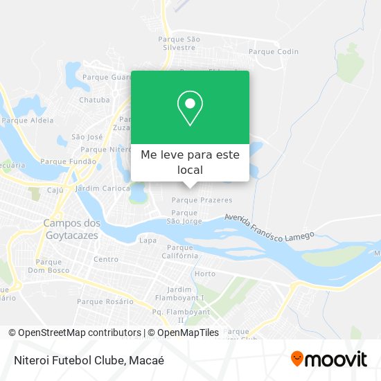 Niteroi Futebol Clube mapa