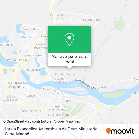 Igreja Evangelica Assembleia de Deus Ministerio Siloe mapa