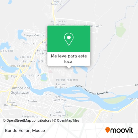 Bar do Edilon mapa