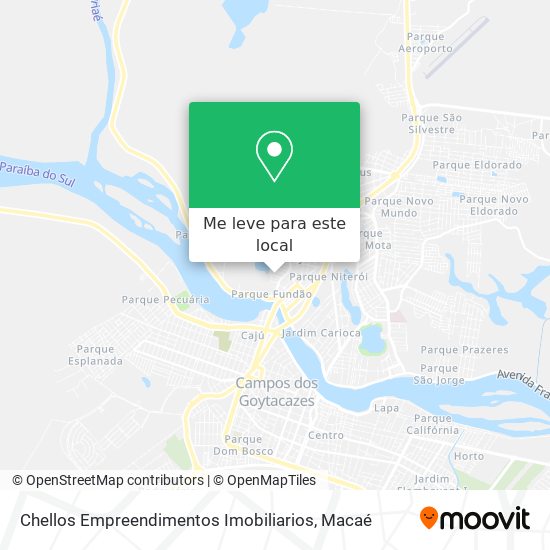 Chellos Empreendimentos Imobiliarios mapa