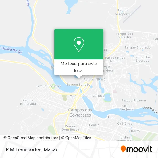 R M Transportes mapa