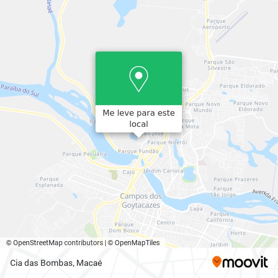 Cia das Bombas mapa