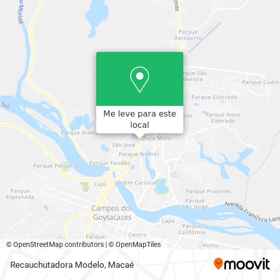 Recauchutadora Modelo mapa