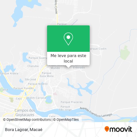 Bora Lagoar mapa