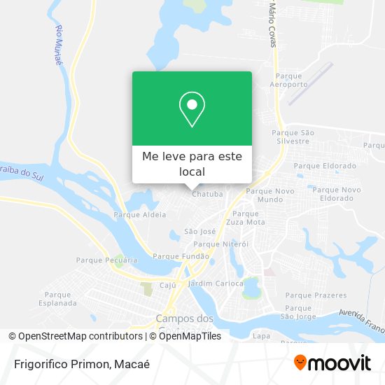 Frigorifico Primon mapa
