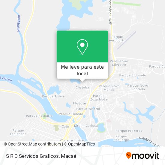 S R D Servicos Graficos mapa